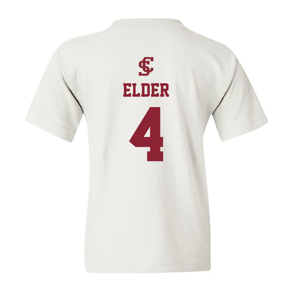 SCU - NCAA Men's Soccer : Naji Elder - Youth T-Shirt-1