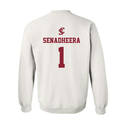 SCU - NCAA Women's Water Polo : Liyara Senadheera - Crewneck Sweatshirt Classic Shersey