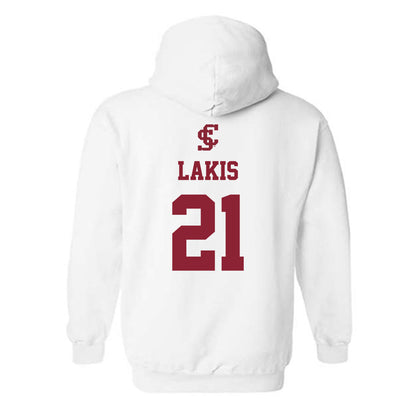 SCU - NCAA Women's Water Polo : Lia Lakis - Hooded Sweatshirt-1