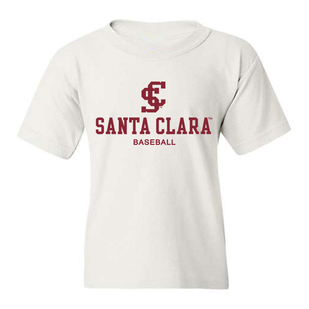 SCU - NCAA Baseball : Hunter Fujimoto - Youth T-Shirt-0