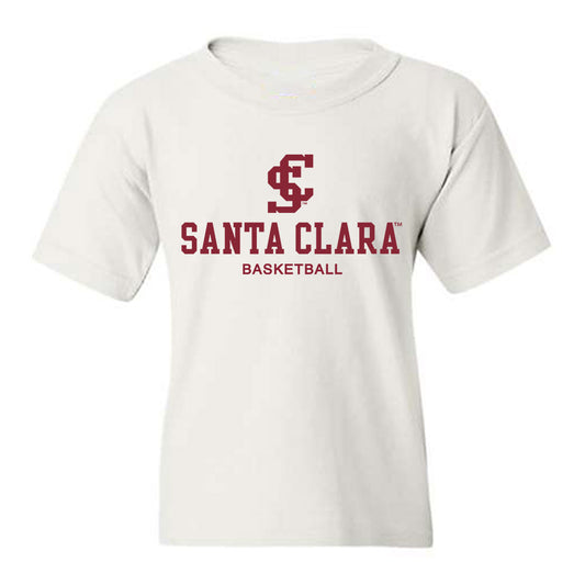 SCU - NCAA Men's Basketball : Aleksandar Gavalyugov - Youth T-Shirt-0