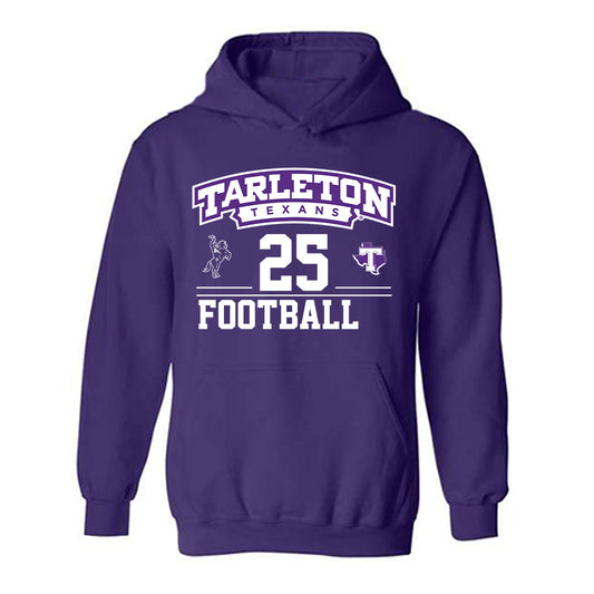 Tarleton State - NCAA Football : Steve Albert - Classic Fashion Shersey Hooded Sweatshirt