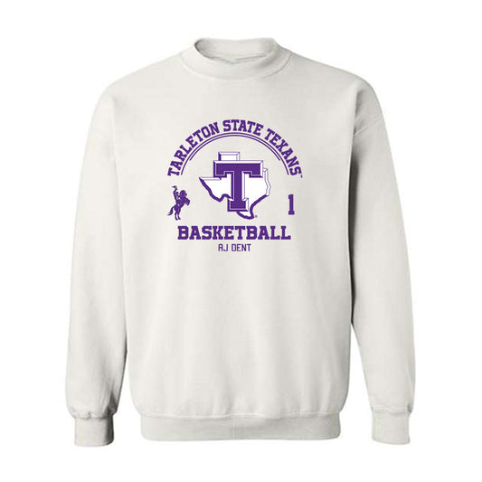 Tarleton State - NCAA Men's Basketball : Aj Dent - Classic Fashion Shersey Crewneck Sweatshirt-0