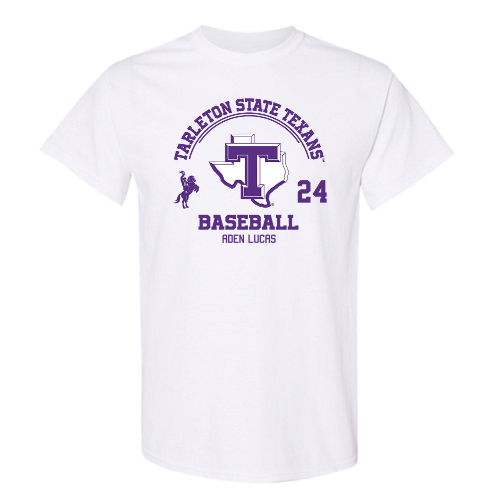 Tarleton State - NCAA Baseball : Aden Lucas - Classic Fashion Shersey T-Shirt-0