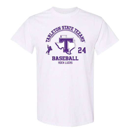 Tarleton State - NCAA Baseball : Aden Lucas - Classic Fashion Shersey T-Shirt-0