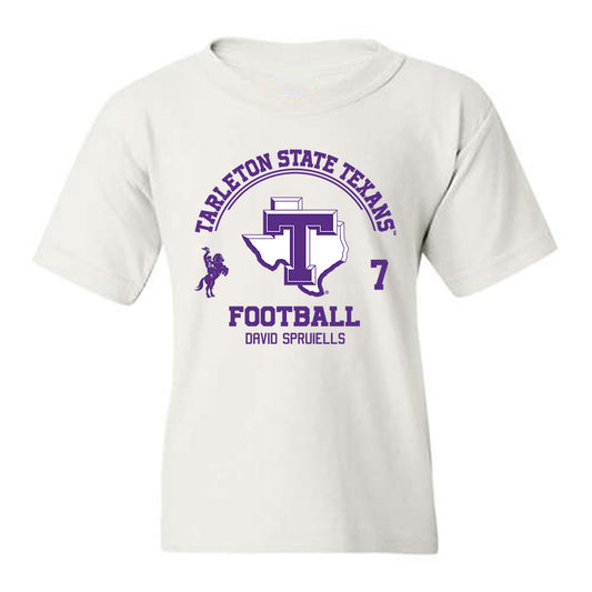 Tarleton State - NCAA Football : David Spruiells - Classic Fashion Shersey Youth T-Shirt-0
