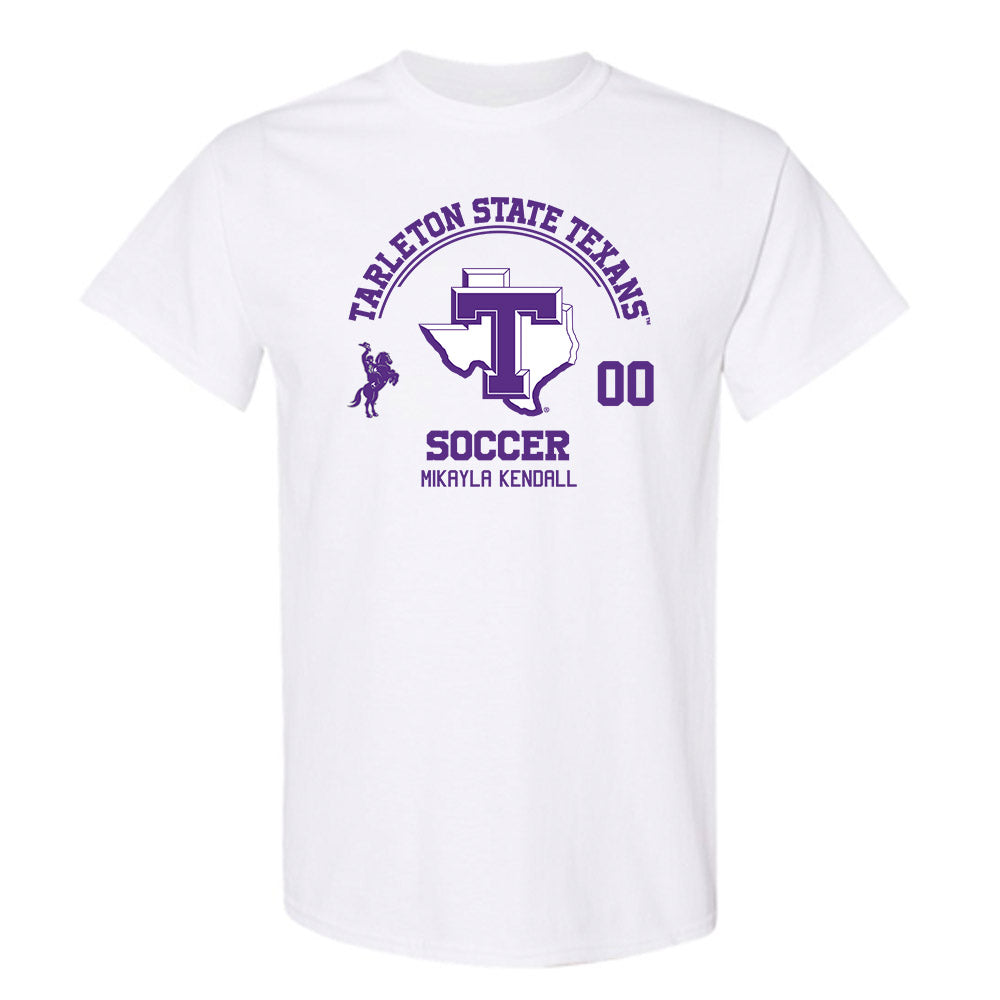 Tarleton State - NCAA Women's Soccer : Mikayla Kendall - Classic Fashion Shersey T-Shirt-0
