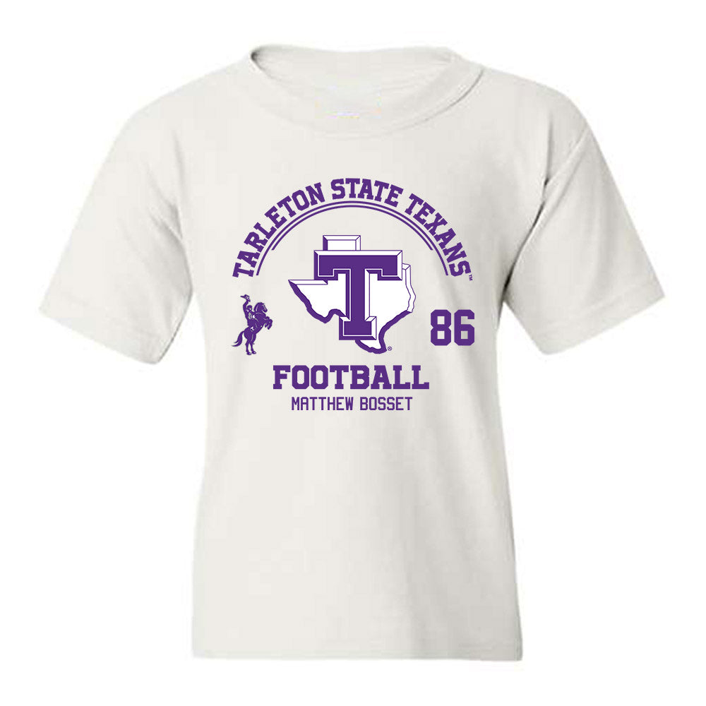 Tarleton State - NCAA Football : Matthew Bosset - Classic Fashion Shersey Youth T-Shirt-0