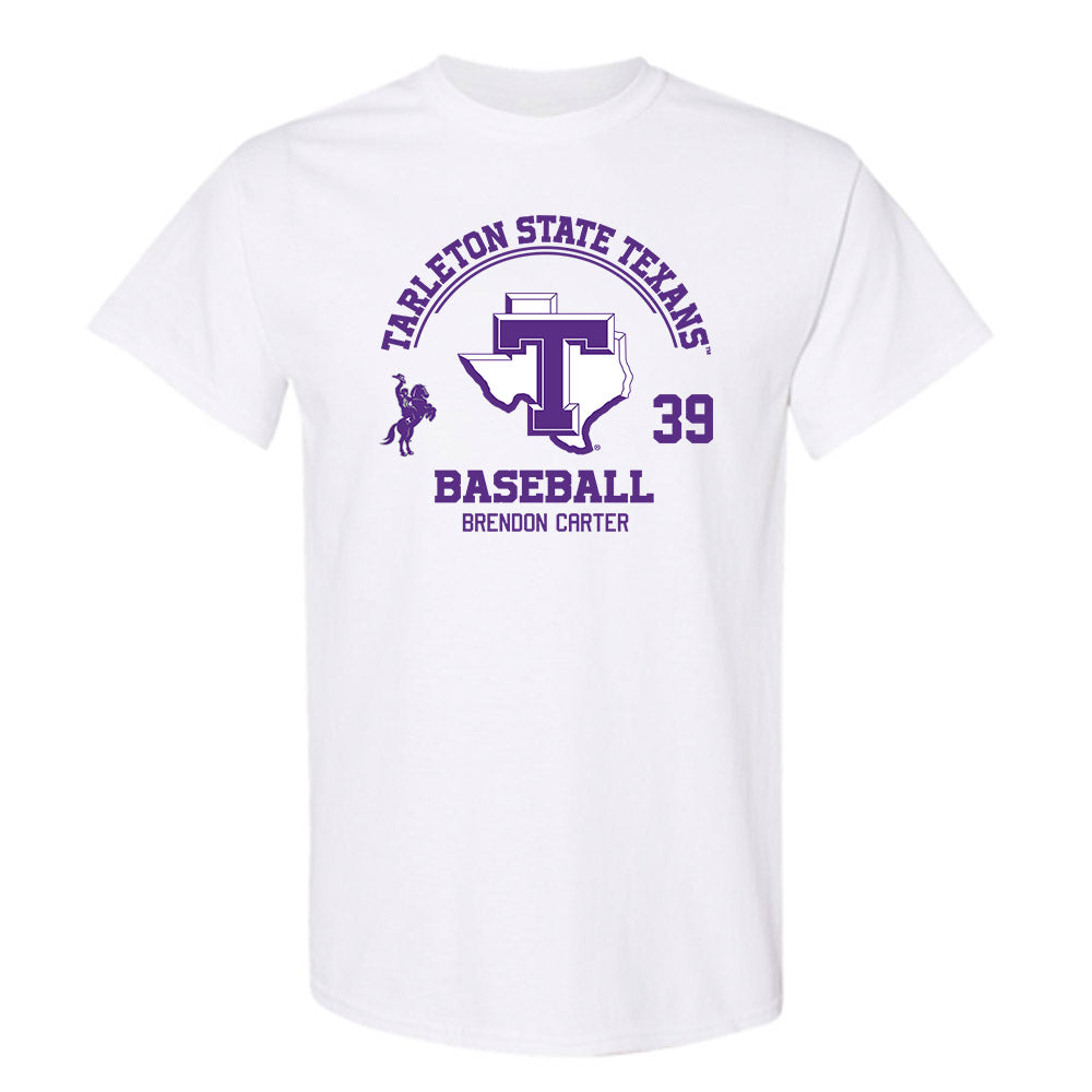 Tarleton State - NCAA Baseball : Brendon Carter - Classic Fashion Shersey T-Shirt-0