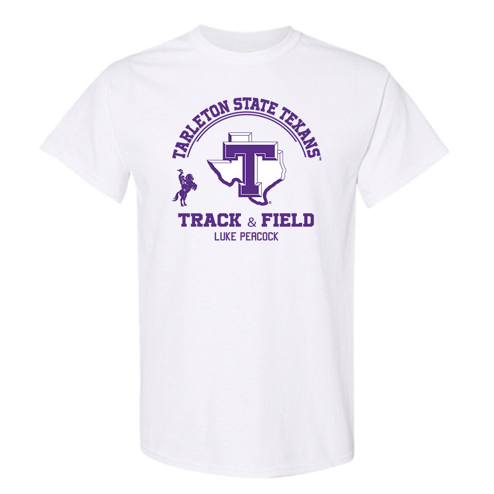 Tarleton State - NCAA Men's Track & Field : Luke Peacock - Classic Fashion Shersey T-Shirt-0