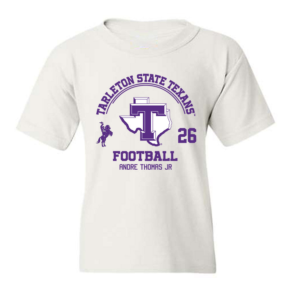 Tarleton State - NCAA Football : Andre Thomas Jr - Classic Fashion Shersey Youth T-Shirt-0
