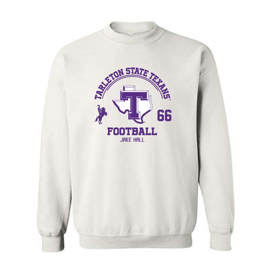 Tarleton State - NCAA Football : Jake Hall - Classic Fashion Shersey Crewneck Sweatshirt