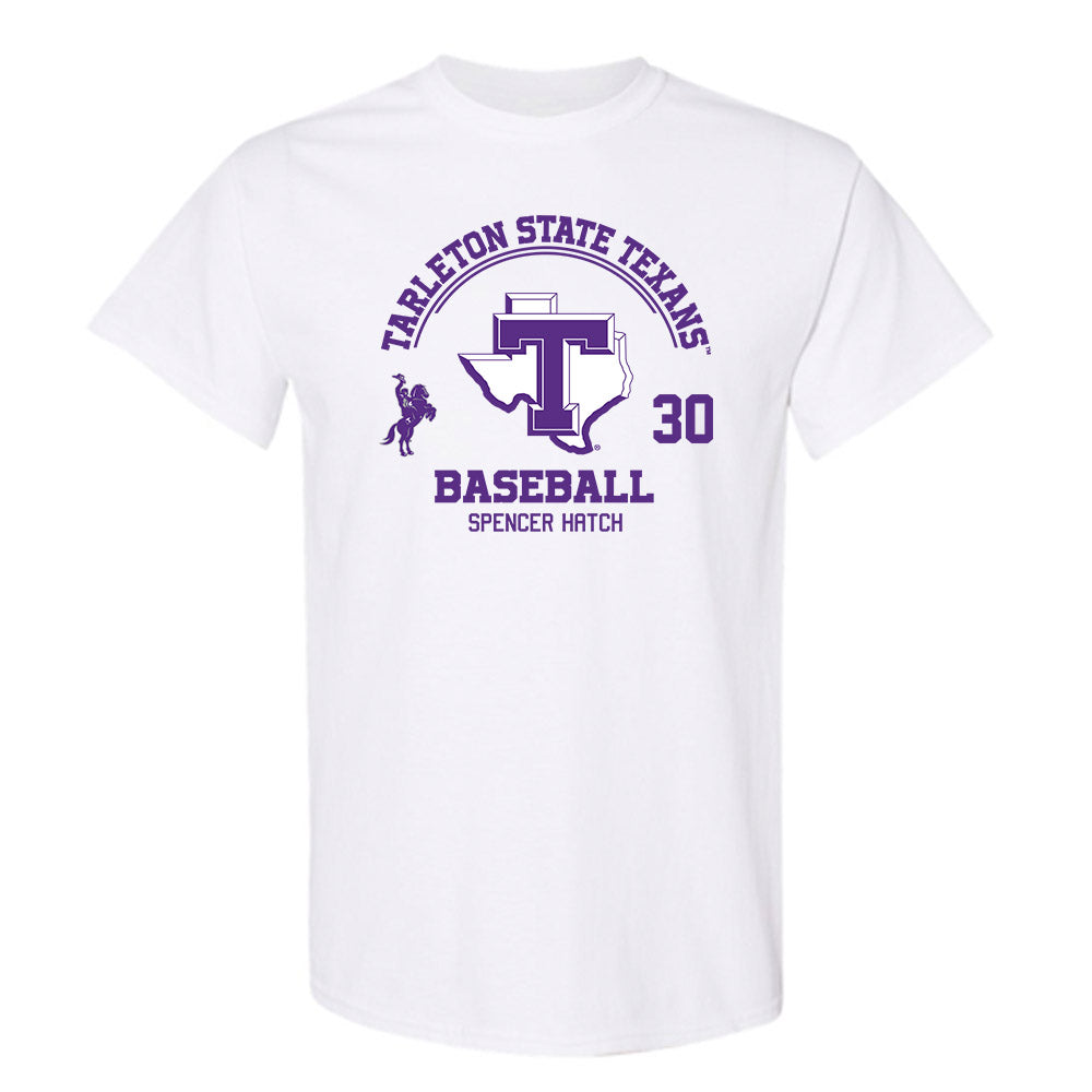 Tarleton State - NCAA Baseball : Spencer Hatch - Classic Fashion Shersey T-Shirt-0
