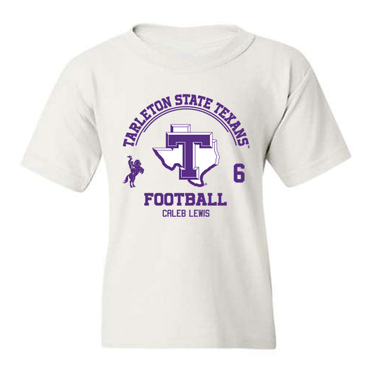 Tarleton State - NCAA Football : Caleb Lewis - Classic Fashion Shersey Youth T-Shirt-0