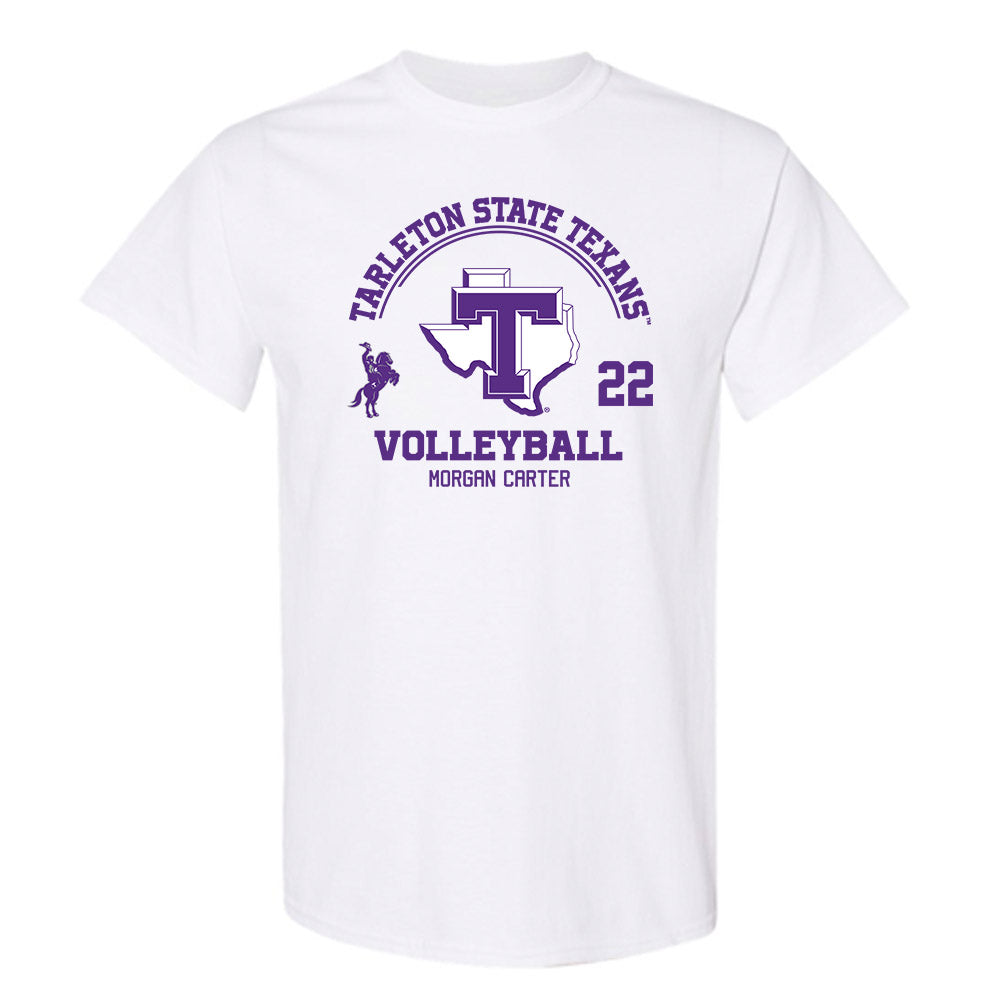 Tarleton State - NCAA Women's Volleyball : morgan carter - Classic Fashion Shersey T-Shirt-0