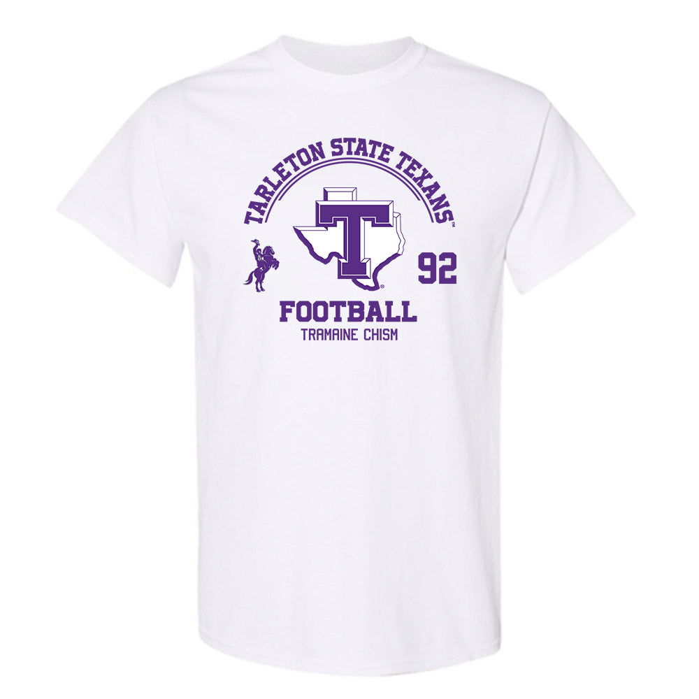 Tarleton State - NCAA Football : Tramaine Chism - Classic Fashion Shersey T-Shirt