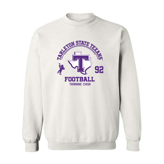Tarleton State - NCAA Football : Tramaine Chism - Classic Fashion Shersey Crewneck Sweatshirt