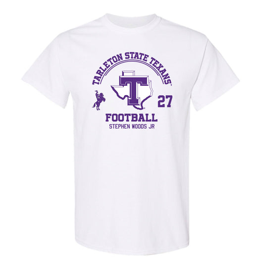 Tarleton State - NCAA Football : Stephen Woods Jr - Classic Fashion Shersey T-Shirt-0