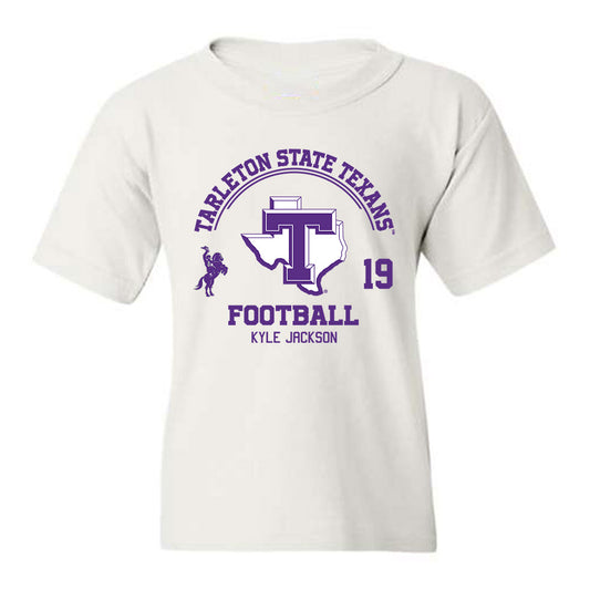 Tarleton State - NCAA Football : Kyle Jackson - Classic Fashion Shersey Youth T-Shirt