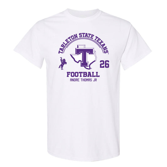 Tarleton State - NCAA Football : Andre Thomas Jr - Classic Fashion Shersey T-Shirt-0