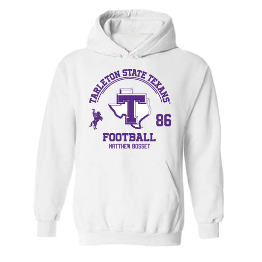 Tarleton State - NCAA Football : Matthew Bosset - Classic Fashion Shersey Hooded Sweatshirt-0