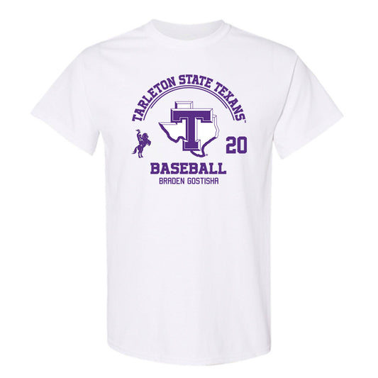 Tarleton State - NCAA Baseball : Braden Gostisha - Classic Fashion Shersey T-Shirt-0