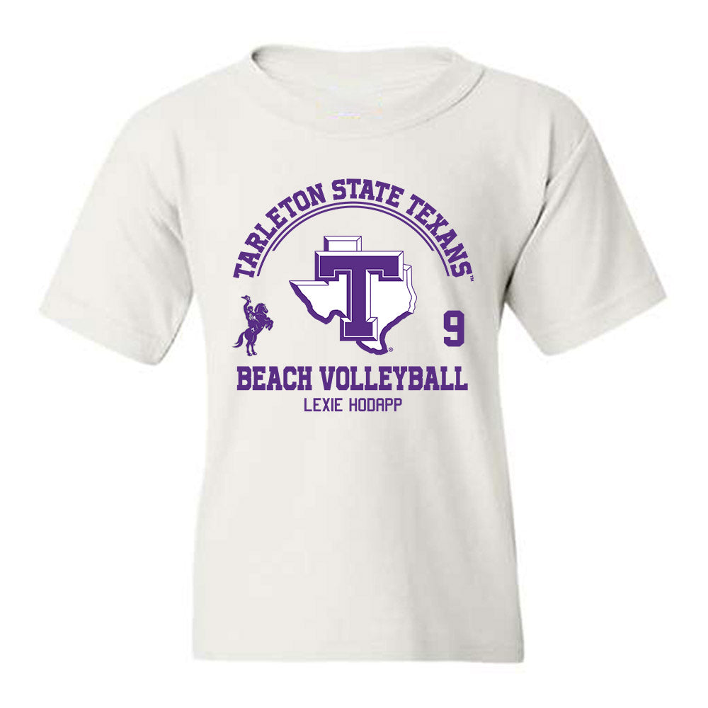 Tarleton State - NCAA Beach Volleyball : Lexie Hodapp - Classic Fashion Shersey Youth T-Shirt-0