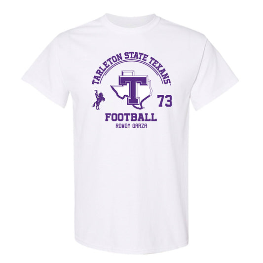 Tarleton State - NCAA Football : Rowdy Garza - Classic Fashion Shersey T-Shirt