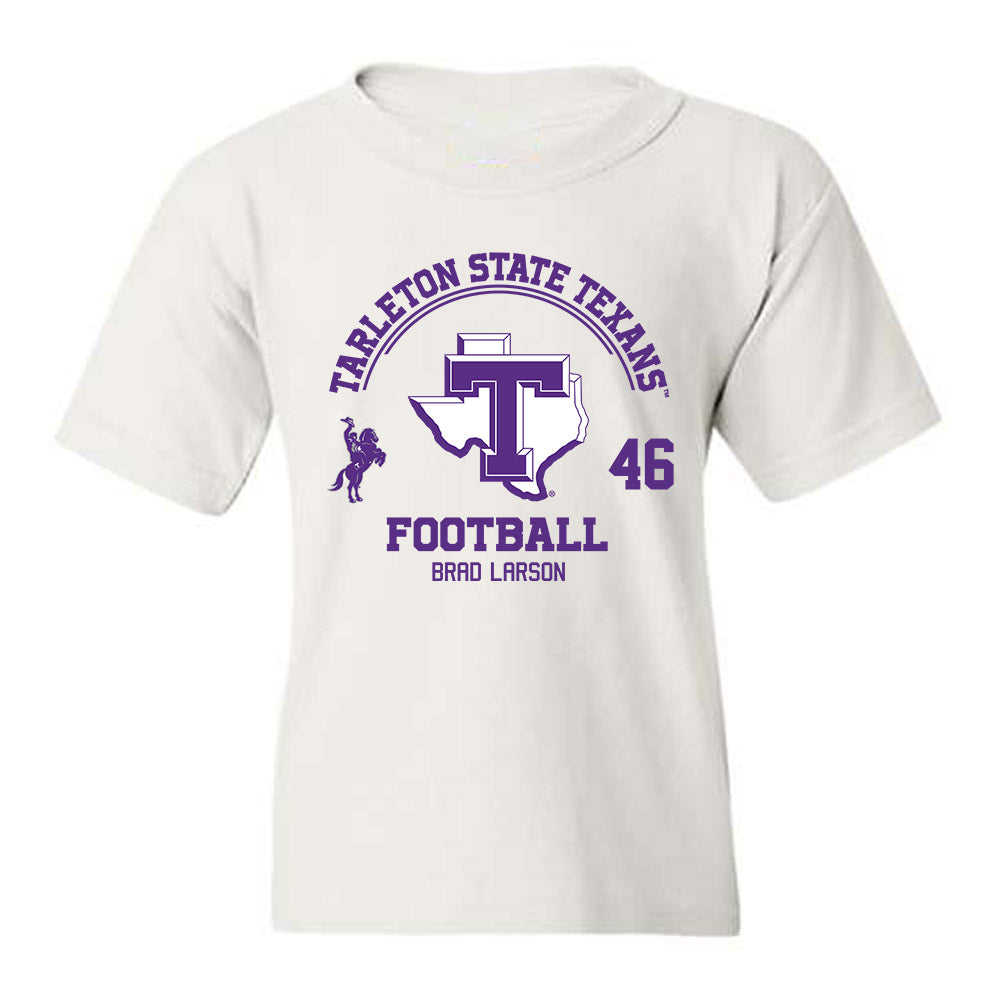 Tarleton State - NCAA Football : Brad Larson - Classic Fashion Shersey Youth T-Shirt-0