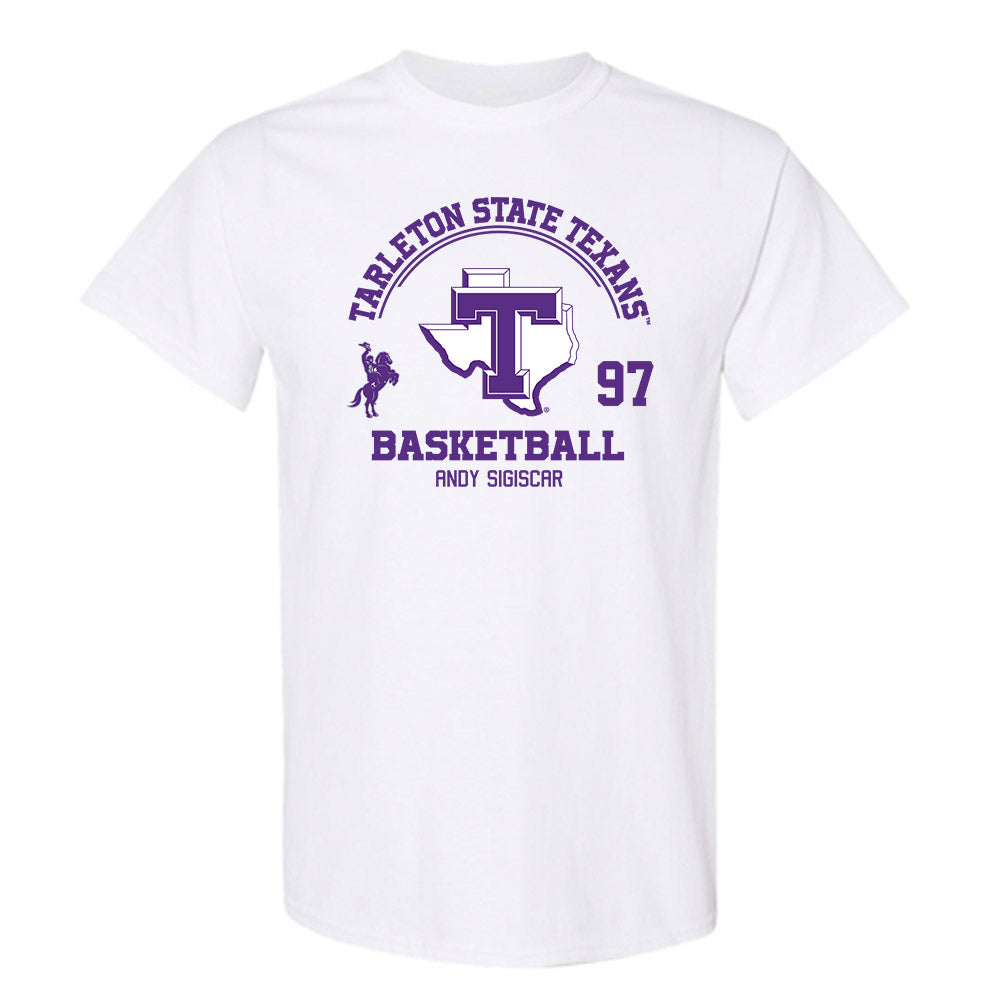 Tarleton State - NCAA Men's Basketball : Andy SIGISCAR - Classic Fashion Shersey T-Shirt-0