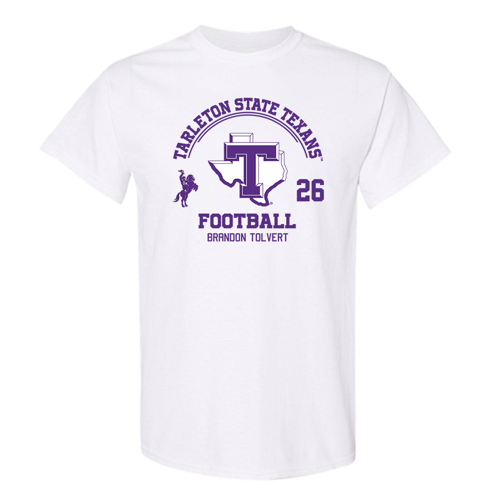 Tarleton State - NCAA Football : Brandon Tolvert - Classic Fashion Shersey T-Shirt-0