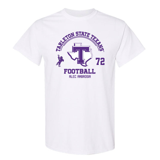 Tarleton State - NCAA Football : Alec Ambrosia - Classic Fashion Shersey T-Shirt-0