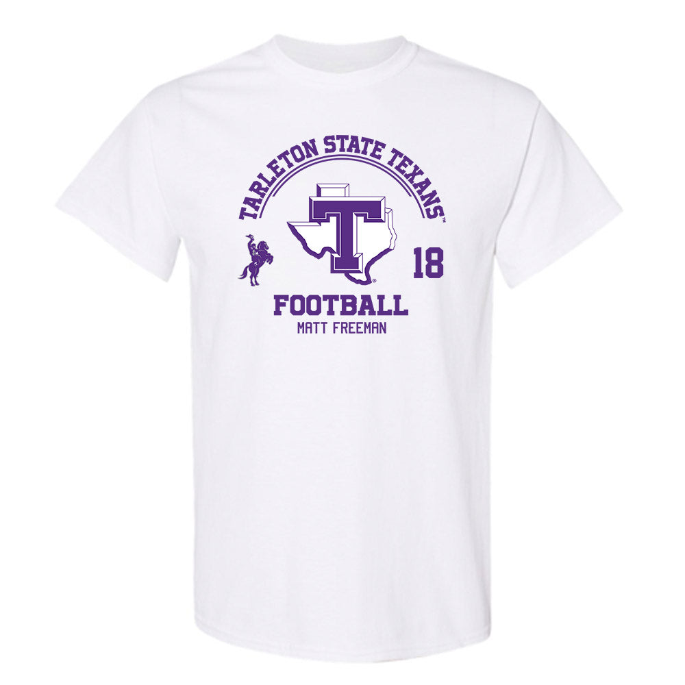 Tarleton State - NCAA Football : Matt Freeman - Classic Fashion Shersey T-Shirt-0