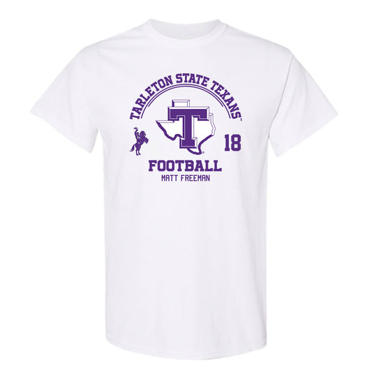Tarleton State - NCAA Football : Matt Freeman - Classic Fashion Shersey T-Shirt-0