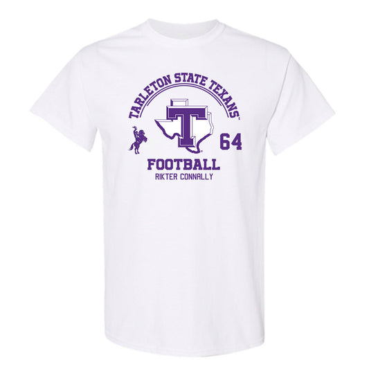Tarleton State - NCAA Football : Rikter Connally - Classic Fashion Shersey T-Shirt-0