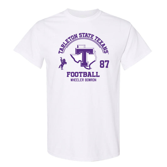 Tarleton State - NCAA Football : Wheeler Bowron - Classic Fashion Shersey T-Shirt-0