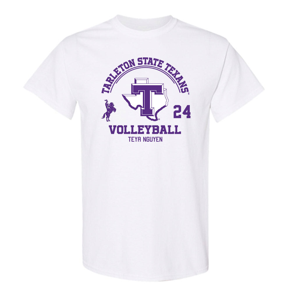 Tarleton State - NCAA Women's Volleyball : Teya Nguyen - Classic Fashion Shersey T-Shirt-0