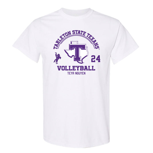 Tarleton State - NCAA Women's Volleyball : Teya Nguyen - Classic Fashion Shersey T-Shirt-0