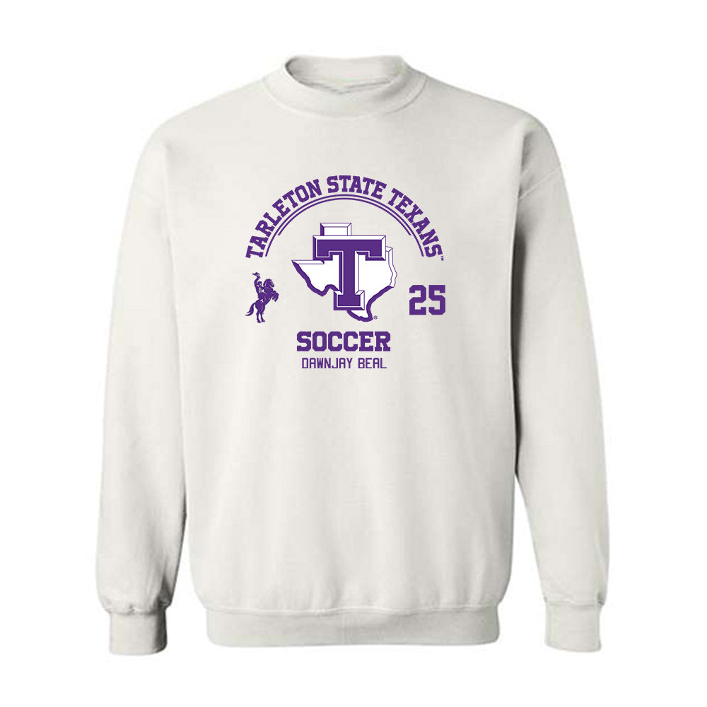 Tarleton State - NCAA Women's Soccer : DawnJay Beal - Classic Fashion Shersey Crewneck Sweatshirt-0