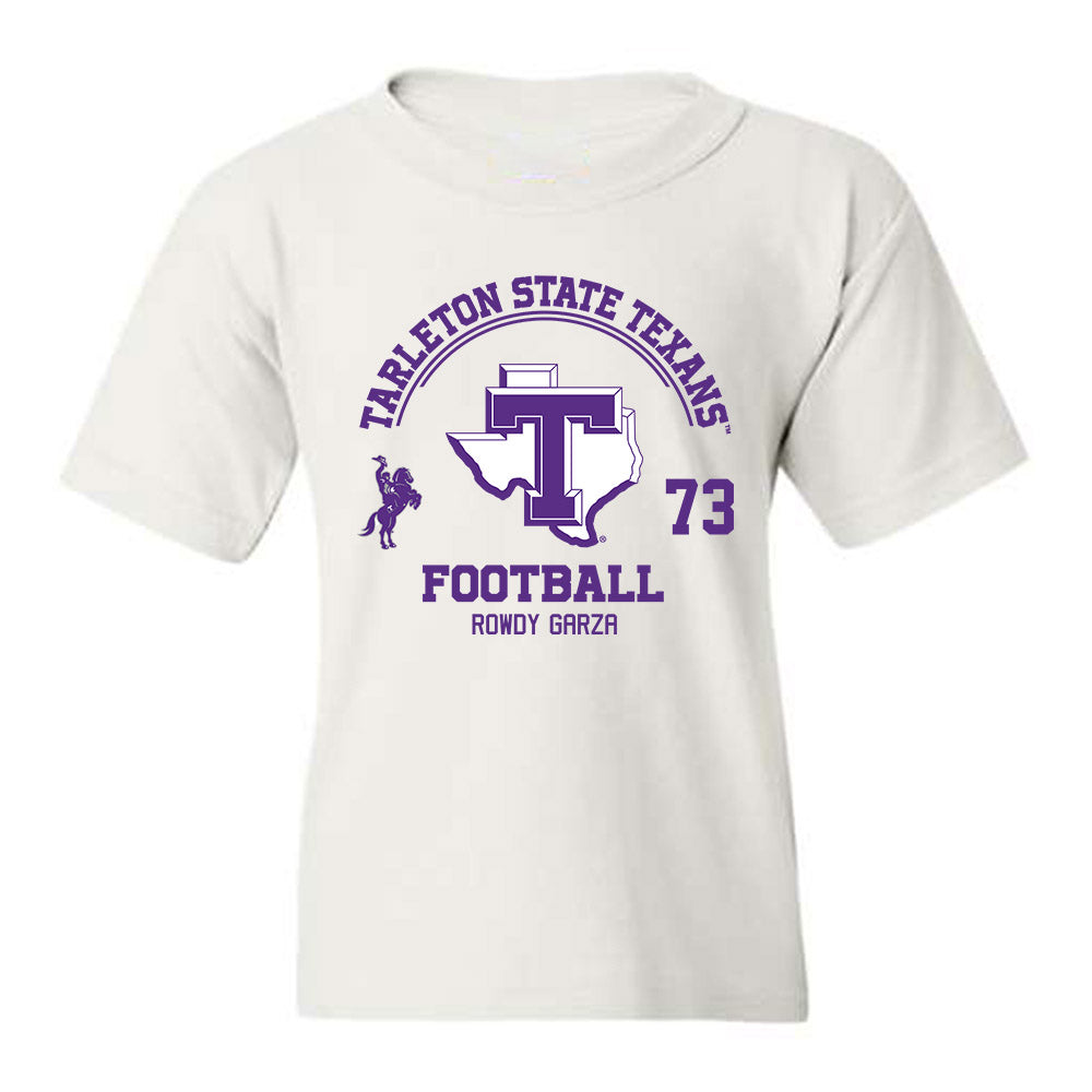 Tarleton State - NCAA Football : Rowdy Garza - Classic Fashion Shersey Youth T-Shirt