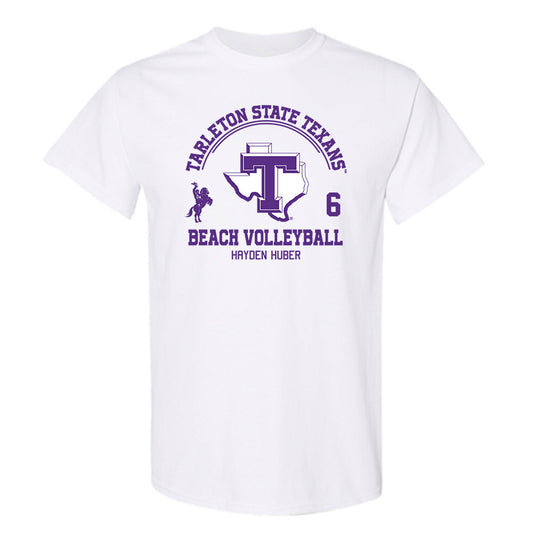 Tarleton State - NCAA Beach Volleyball : Hayden Huber - Classic Fashion Shersey T-Shirt-0