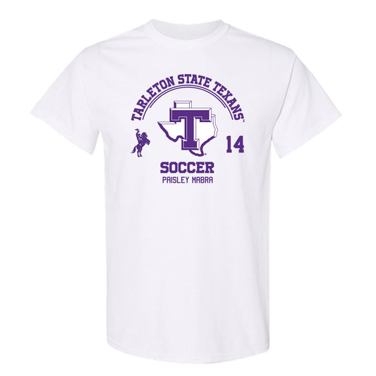 Tarleton State - NCAA Women's Soccer : Paisley Mabra - Classic Fashion Shersey T-Shirt-0