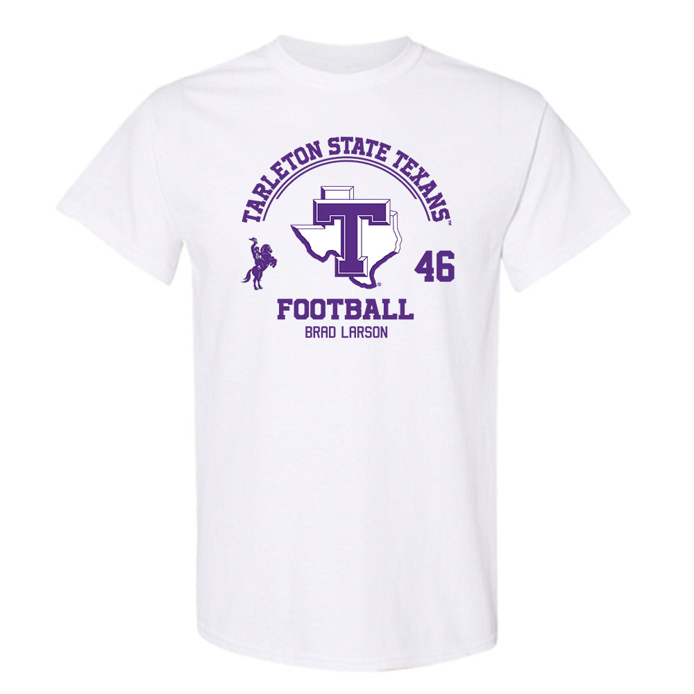 Tarleton State - NCAA Football : Brad Larson - Classic Fashion Shersey T-Shirt-0