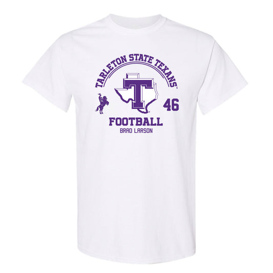 Tarleton State - NCAA Football : Brad Larson - Classic Fashion Shersey T-Shirt-0