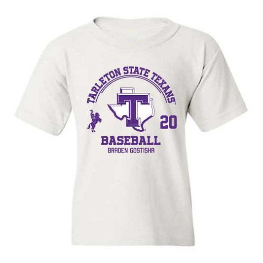 Tarleton State - NCAA Baseball : Braden Gostisha - Classic Fashion Shersey Youth T-Shirt-0