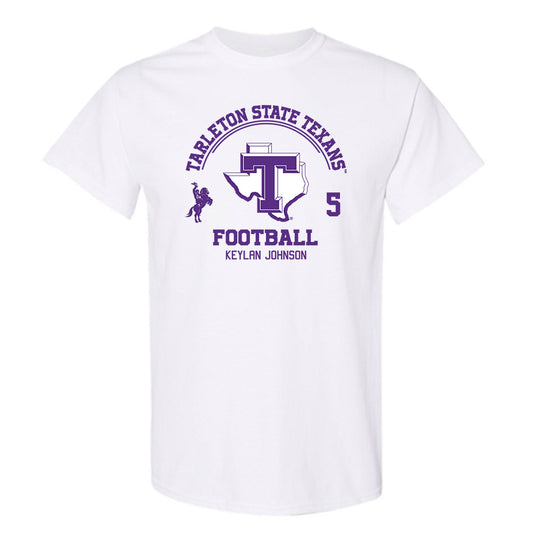 Tarleton State - NCAA Football : Keylan Johnson - Classic Fashion Shersey T-Shirt