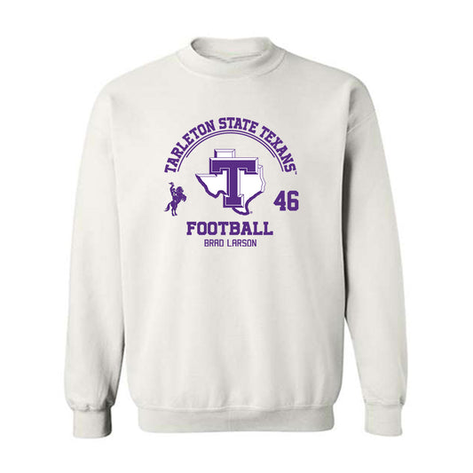 Tarleton State - NCAA Football : Brad Larson - Classic Fashion Shersey Crewneck Sweatshirt-0