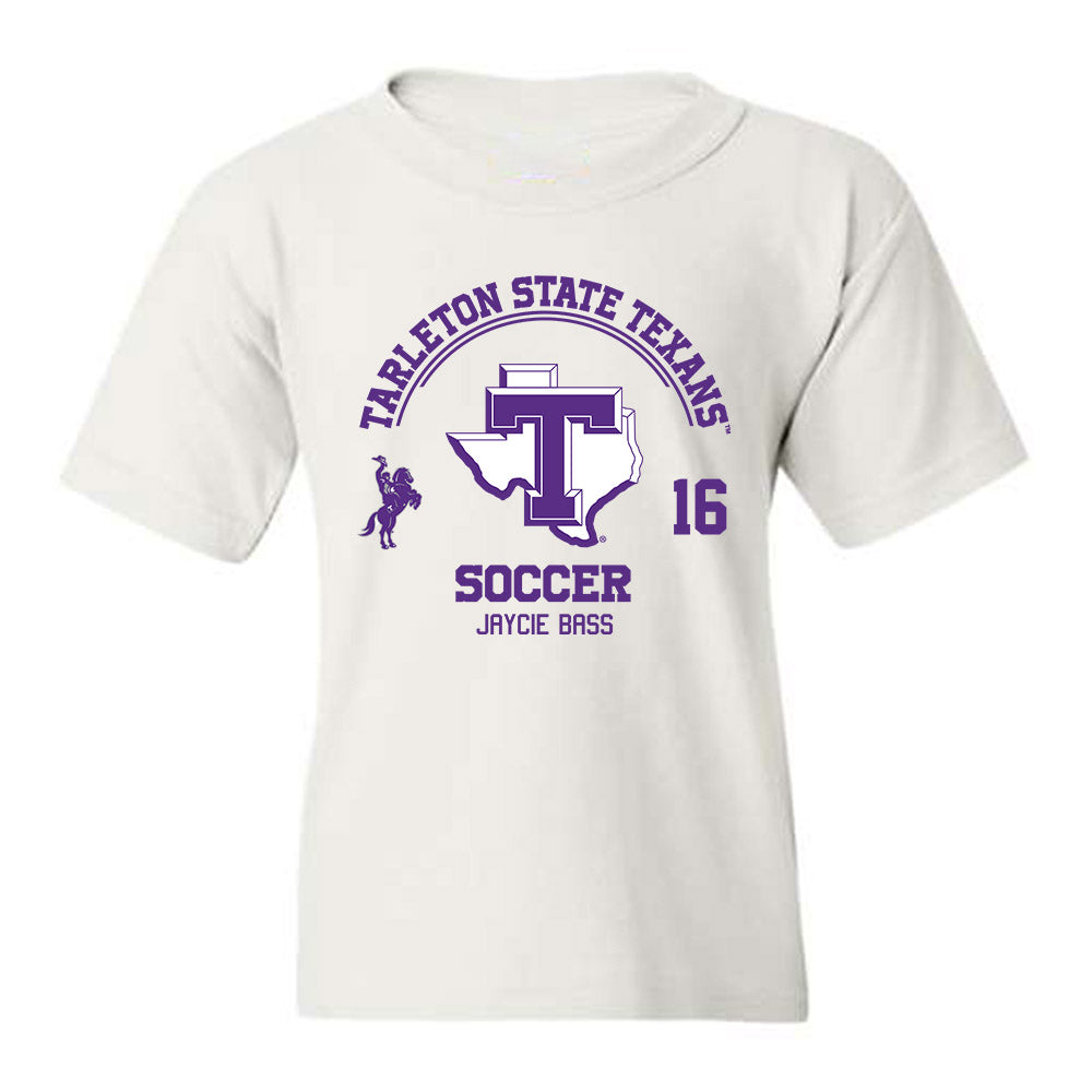 Tarleton State - NCAA Women's Soccer : Jaycie Bass - Classic Fashion Shersey Youth T-Shirt