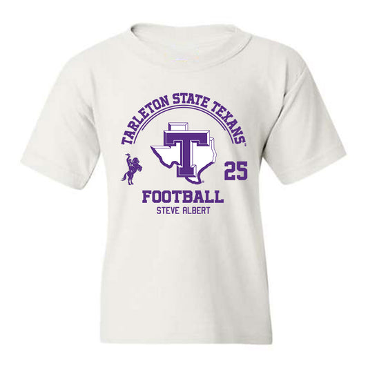 Tarleton State - NCAA Football : Steve Albert - Classic Fashion Shersey Youth T-Shirt