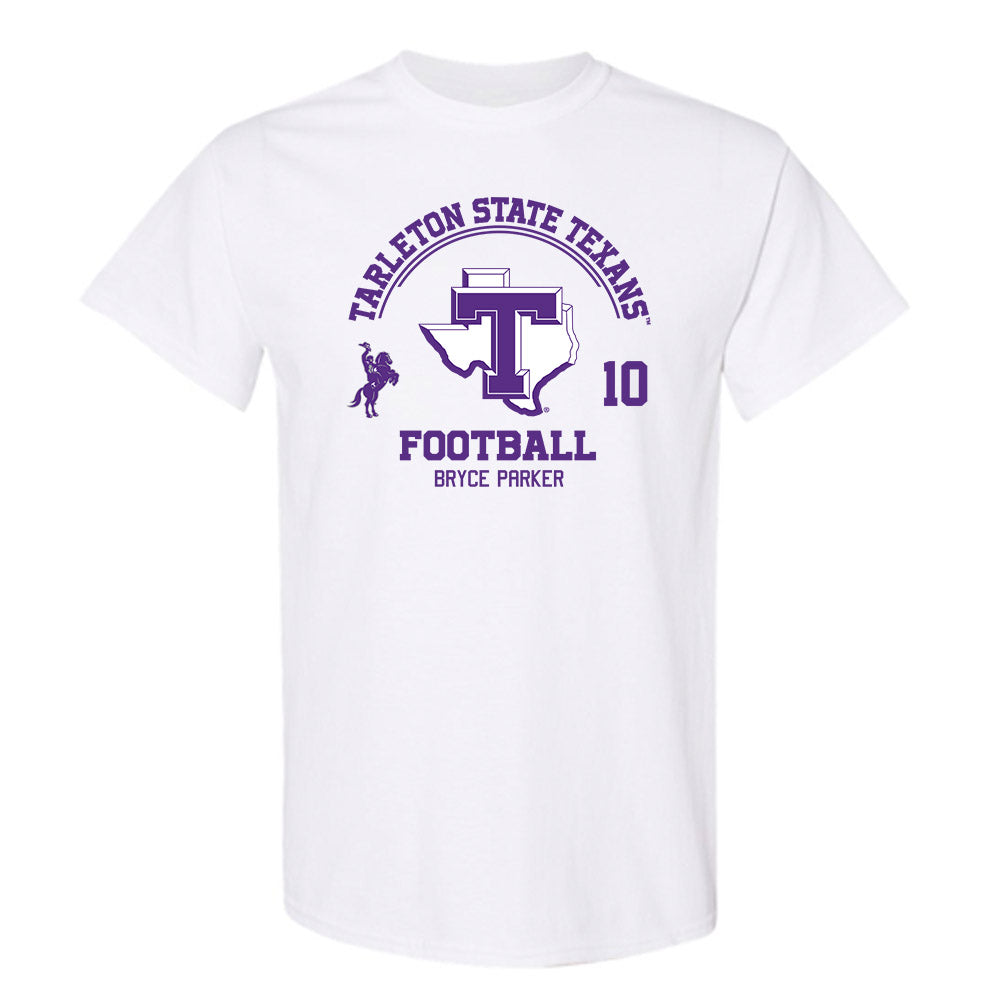 Tarleton State - NCAA Football : Bryce Parker - Classic Fashion Shersey T-Shirt-0